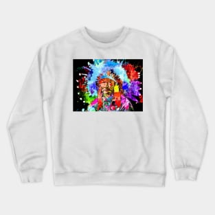 Amerindian Grunge Crewneck Sweatshirt